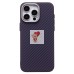 Чехол-накладка для Apple iPhone 15 Pro Max - (119) (темно-фиолетовый) Luxo Creative PC
