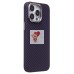 Чехол-накладка для Apple iPhone 15 Pro Max - (119) (темно-фиолетовый) Luxo Creative PC