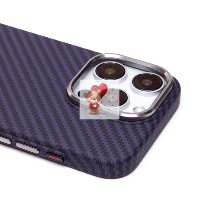 Чехол-накладка для Apple iPhone 15 Pro - (119) (темно-фиолетовый) Luxo Creative PC