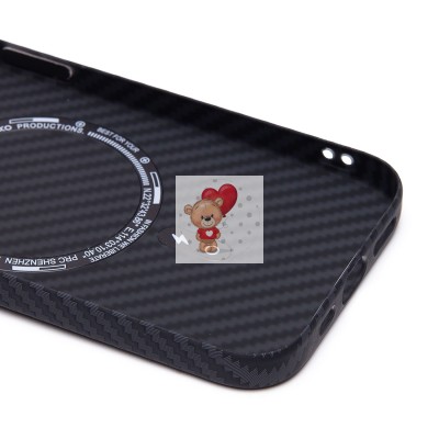 Чехол-накладка для Apple iPhone 15 - (118) (черный) Luxo Creative PC Чехол-накладка для Apple iPhone 15 - (118) (черный) Luxo Creative PC