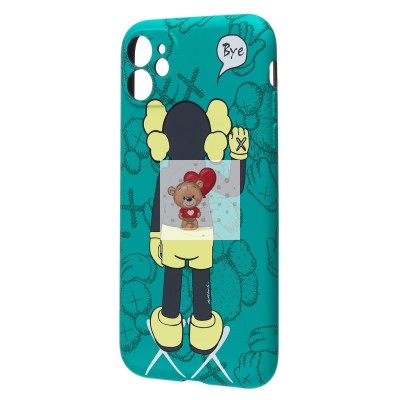 Чехол-накладка для Apple iPhone 11 - (91) (зеленый) Luxo Creative