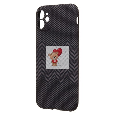 Чехол-накладка для Apple iPhone 11 - (133) (серый) Luxo Creative