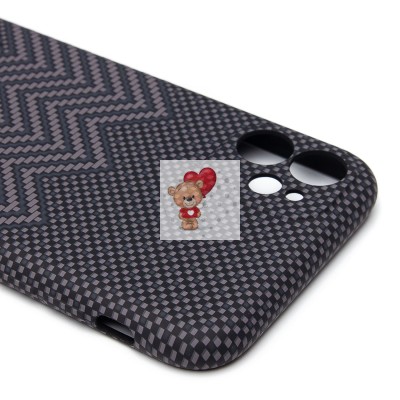 Чехол-накладка для Apple iPhone 11 - (133) (серый) Luxo Creative