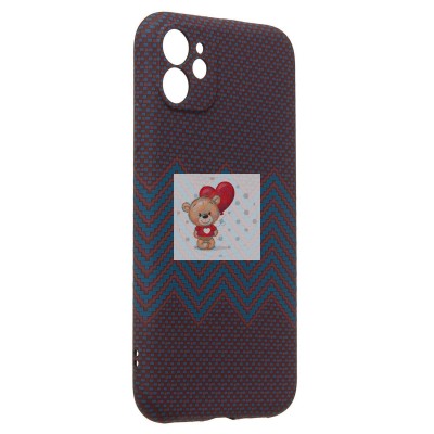 Чехол-накладка для Apple iPhone 11 - (134) (темно-синий) Luxo Creative