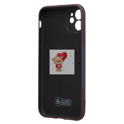 Чехол-накладка для Apple iPhone 11 - (134) (темно-синий) Luxo Creative