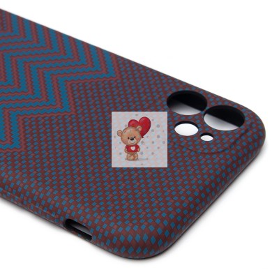 Чехол-накладка для Apple iPhone 11 - (134) (темно-синий) Luxo Creative