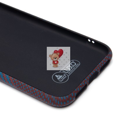 Чехол-накладка для Apple iPhone 11 - (134) (темно-синий) Luxo Creative