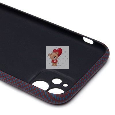 Чехол-накладка для Apple iPhone 11 - (134) (темно-синий) Luxo Creative