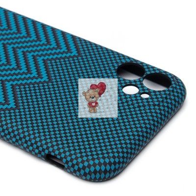 Чехол-накладка для Apple iPhone 11 - (135) (черный) Luxo Creative