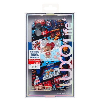 Чехол-накладка для Apple iPhone 11 - (139) (многоцветный) Luxo Creative Чехол-накладка для Apple iPhone 11 - (139) (многоцветный) Luxo Creative