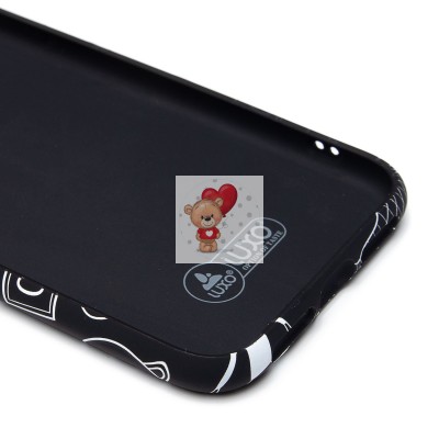 Чехол-накладка для Apple iPhone 11 - (140) (черный) Luxo Creative