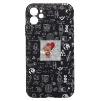 Чехол-накладка для Apple iPhone 11 - (141) (черный) Luxo Creative Чехол-накладка для Apple iPhone 11 - (141) (черный) Luxo Creative