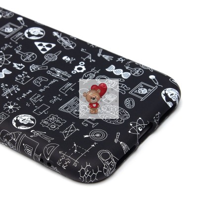 Чехол-накладка для Apple iPhone 11 - (141) (черный) Luxo Creative