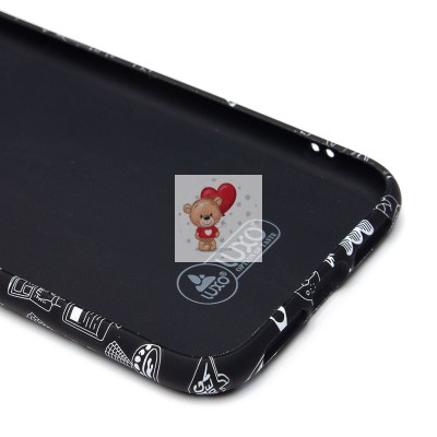 Чехол-накладка для Apple iPhone 11 - (141) (черный) Luxo Creative