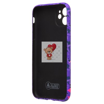 Чехол-накладка для Apple iPhone 11 - (144) (фиолетовый) Luxo Creative Чехол-накладка для Apple iPhone 11 - (144) (фиолетовый) Luxo Creative