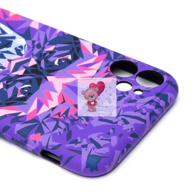 Чехол-накладка для Apple iPhone 11 - (144) (фиолетовый) Luxo Creative Чехол-накладка для Apple iPhone 11 - (144) (фиолетовый) Luxo Creative