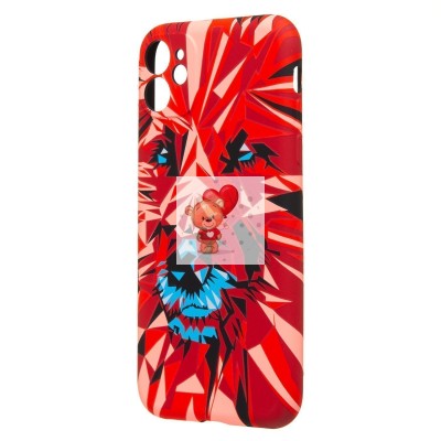 Чехол-накладка для Apple iPhone 11 - (146) (красный) Luxo Creative