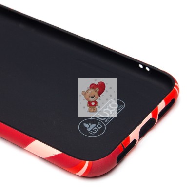Чехол-накладка для Apple iPhone 11 - (146) (красный) Luxo Creative