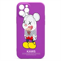 Чехол-накладка для Apple iPhone 12 Pro - (86) (фиолетовый) Luxo Creative