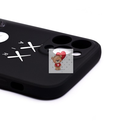 Чехол-накладка для Apple iPhone 12 Pro - (88) (черный) Luxo Creative Чехол-накладка для Apple iPhone 12 Pro - (88) (черный) Luxo Creative