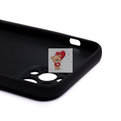 Чехол-накладка для Apple iPhone 12 Pro - (88) (черный) Luxo Creative Чехол-накладка для Apple iPhone 12 Pro - (88) (черный) Luxo Creative