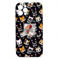 Чехол-накладка для Apple iPhone 12 Pro - (94) (черный) Luxo Creative Чехол-накладка для Apple iPhone 12 Pro - (94) (черный) Luxo Creative