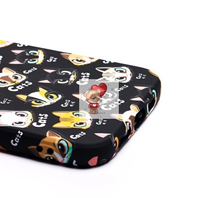 Чехол-накладка для Apple iPhone 12 Pro - (94) (черный) Luxo Creative Чехол-накладка для Apple iPhone 12 Pro - (94) (черный) Luxo Creative