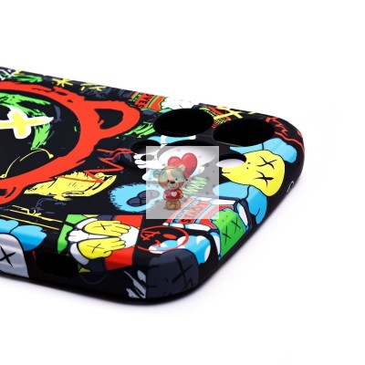 Чехол-накладка для Apple iPhone 12 Pro - (105) (черный) Luxo Creative Чехол-накладка для Apple iPhone 12 Pro - (105) (черный) Luxo Creative