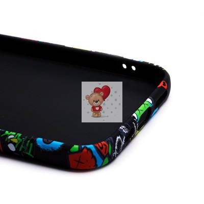 Чехол-накладка для Apple iPhone 12 Pro - (105) (черный) Luxo Creative Чехол-накладка для Apple iPhone 12 Pro - (105) (черный) Luxo Creative