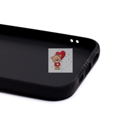 Чехол-накладка для Apple iPhone 12 -88 (черный) Luxo Creative