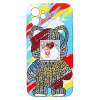 Чехол-накладка для Apple iPhone 12 - (114) (многоцветный) Luxo Creative