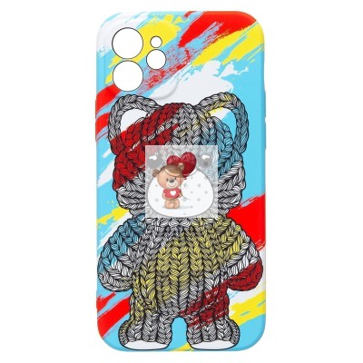 Чехол-накладка для Apple iPhone 12 - (114) (многоцветный) Luxo Creative Чехол-накладка для Apple iPhone 12 - (114) (многоцветный) Luxo Creative