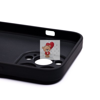 Чехол-накладка для Apple iPhone 13 Pro - (88) (черный) Luxo Creative