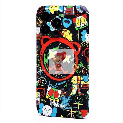 Чехол-накладка для Apple iPhone 13 Pro - (105) (черный) Luxo Creative