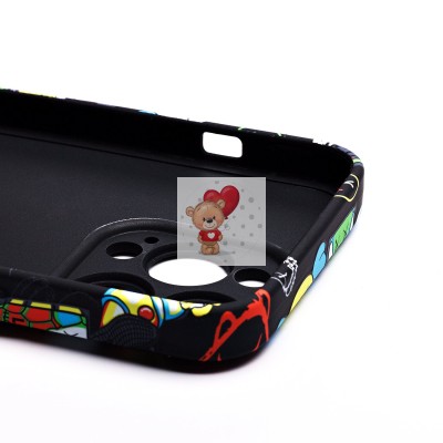 Чехол-накладка для Apple iPhone 13 Pro - (105) (черный) Luxo Creative