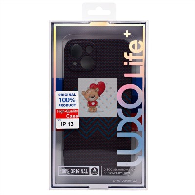 Чехол-накладка для Apple iPhone 13 - (134) (темно-синий) Luxo Creative