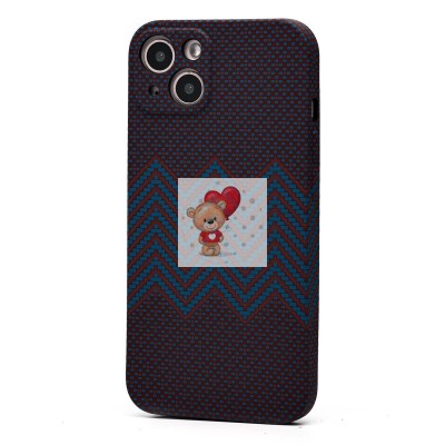 Чехол-накладка для Apple iPhone 13 - (134) (темно-синий) Luxo Creative