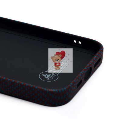 Чехол-накладка для Apple iPhone 13 - (134) (темно-синий) Luxo Creative