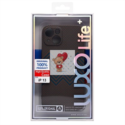 Чехол-накладка для Apple iPhone 13 - (136) (титановый) Luxo Creative