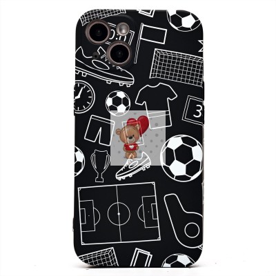 Чехол-накладка для Apple iPhone 13 - (140) (черный) Luxo Creative Чехол-накладка для Apple iPhone 13 - (140) (черный) Luxo Creative