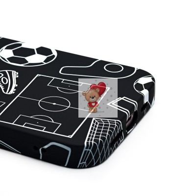 Чехол-накладка для Apple iPhone 13 - (140) (черный) Luxo Creative