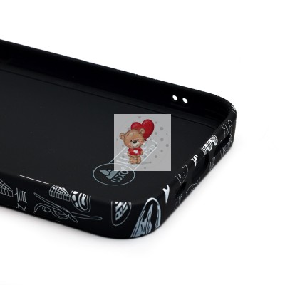 Чехол-накладка для Apple iPhone 13 - (141) (черный) Luxo Creative