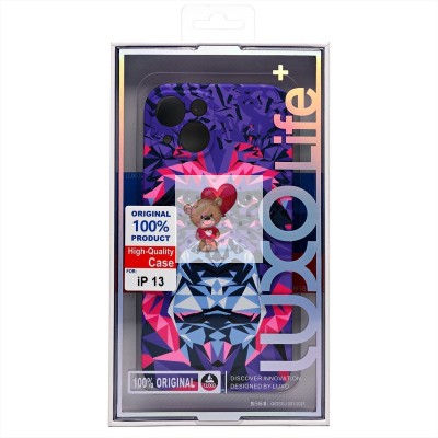 Чехол-накладка для Apple iPhone 13 - (144) (фиолетовый) Luxo Creative