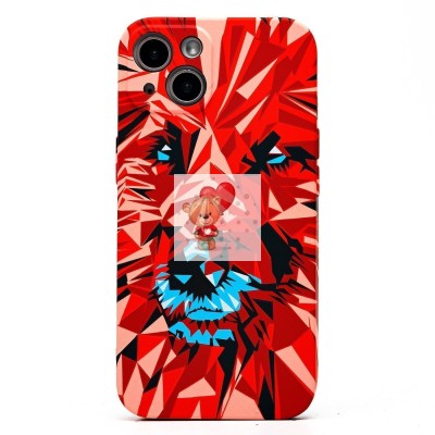 Чехол-накладка для Apple iPhone 13 - (146) (красный) Luxo Creative Чехол-накладка для Apple iPhone 13 - (146) (красный) Luxo Creative