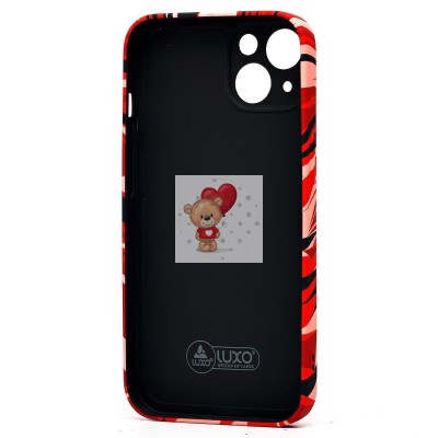 Чехол-накладка для Apple iPhone 13 - (146) (красный) Luxo Creative