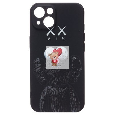 Чехол-накладка для Apple iPhone 14 Plus - (88) (черный) Luxo Creative Чехол-накладка для Apple iPhone 14 Plus - (88) (черный) Luxo Creative