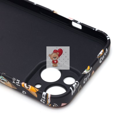 Чехол-накладка для Apple iPhone 14 Plus - (94) (черный) Luxo Creative Чехол-накладка для Apple iPhone 14 Plus - (94) (черный) Luxo Creative