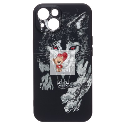 Чехол-накладка для Apple iPhone 14 Plus - (100) (многоцветный) Luxo Creative Чехол-накладка для Apple iPhone 14 Plus - (100) (многоцветный) Luxo Creative