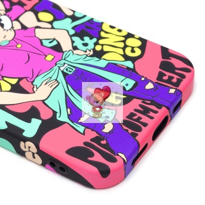 Чехол-накладка для Apple iPhone 14 Plus -101 (черный) Luxo Creative Чехол-накладка для Apple iPhone 14 Plus -101 (черный) Luxo Creative