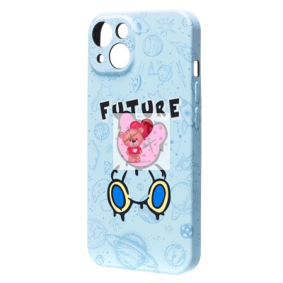 Чехол-накладка для Apple iPhone 14 Plus - (104) (синий) Luxo Creative